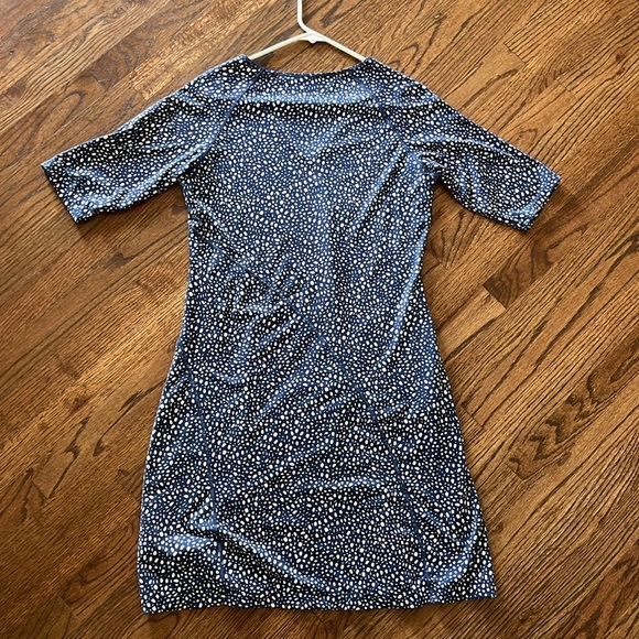 Title Nine Sayonara Cafe Buttah Dress Medium Navy - Picture 11 of 11